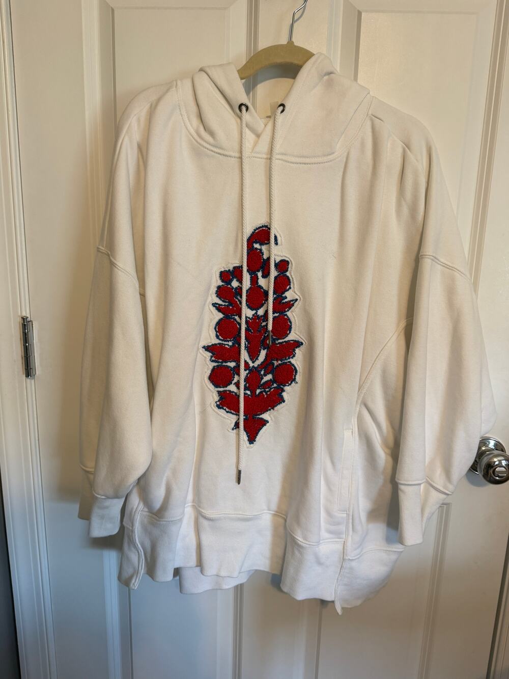 FP Movement Sprint to the Finish Hoodie in White - Large